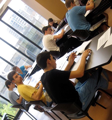 writing a test in a private school in toronto